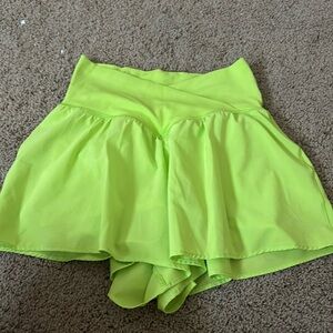 Aerie crossover workout shorts